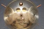 Retro West German Sputnik Weather Station Barometer