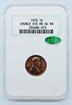 1972 Lincoln Memorial Double Die Cent NGC MS 64 RB