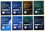 Alaska Airlines Boeing 737 Pilot Trading Cards Set