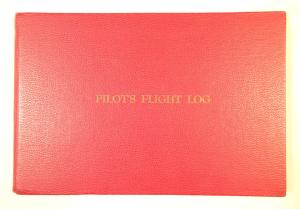 1964-74 Pilot's Flight Log for IL, WI, IA