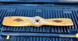 Maxwell 30" Vintage Wooden Propeller Collectible