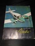 1959 Piper Apache Aircraft Sales Brochure with Photo