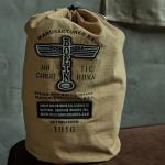 Vintage Boeing Ripstop Organizing Bag - Tan