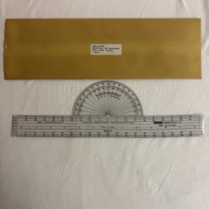 1970s Felsenthal FAA-32A Plotter Protractor 12