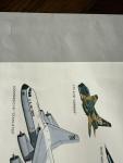 Set of 2 Vintage Aviation Posters
