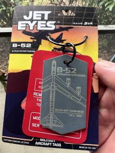 B-52 Bomb Bay Door Skin Aircraft Tag