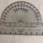 1970s Felsenthal FAA-32A Plotter Protractor 12