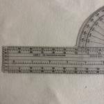 1970s Felsenthal FAA-32A Plotter Protractor 12