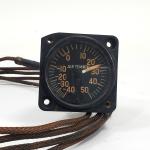 Retro Aircraft Air Temperature Gauge