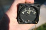 Weston Military Aviation Vintage Aircraft Gauge Model 831