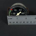 Stewart Warner Vintage Aircraft Oil Pressure Gauge