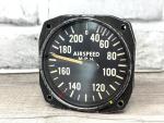 Vintage Aircraft Airspeed Indicator Gauge 40-200 MPH
