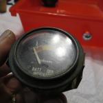 Vintage Military Aircraft Battery Generator Gauge
