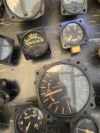 Stewart Warner WWII Vintage Aircraft Gauge Set