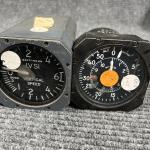 Set of 7 Vintage Aviation Analog Gauges