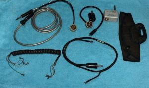 Vintage Aircraft Avionics Wiring Harness & Headset Cables