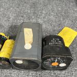 Set of 7 Vintage Aviation Analog Gauges