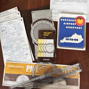Jeppesen Sanderson CSG-9 1981 Flight Computer Set