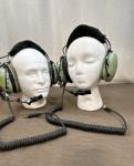 David Clark H10-80 Vintage Military Pilot Headset