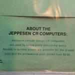 Jeppesen Flight Computer CR-1 with Case