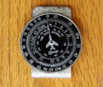Vintage Pilot Flight Computer Money Clip