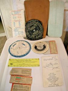 Vintage Flight Aid Computers Lot: AN-C-74, D-122, CR-1