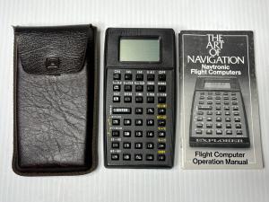 Vintage Navtronic Navigator Flight Computer with Manual