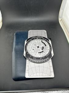 Vintage Jeppesen Sanderson Flight Computer with Case