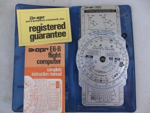Vintage 1986 Aero E6-B9 Flight Computer with Manual