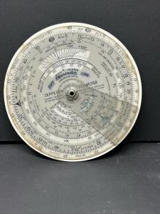 Vintage Jeppesen CR-1 Flight Computer with Pouch