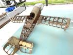 Vintage Experimental Airplane Display Model 1970