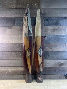 Vintage Burnham Engineering Airplane Propellers from Ohio