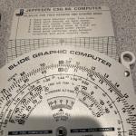 Jeppesen CSG-8A Flight Computer with Sleeve