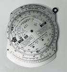 Vintage 70's E6-B9 Universal Flight Computer with Manual