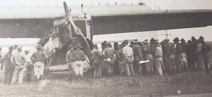 1930s Early Aviation Large Airplane Historical Photo