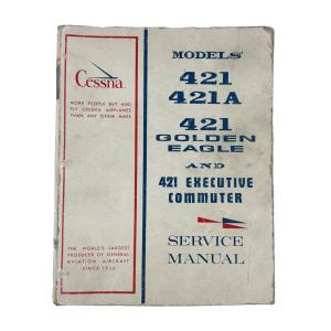 Cessna 421 Golden Eagle Parts Catalog – Vintage
