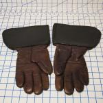 Vintage Leather Gauntlet Motorcycle/Aviator Gloves