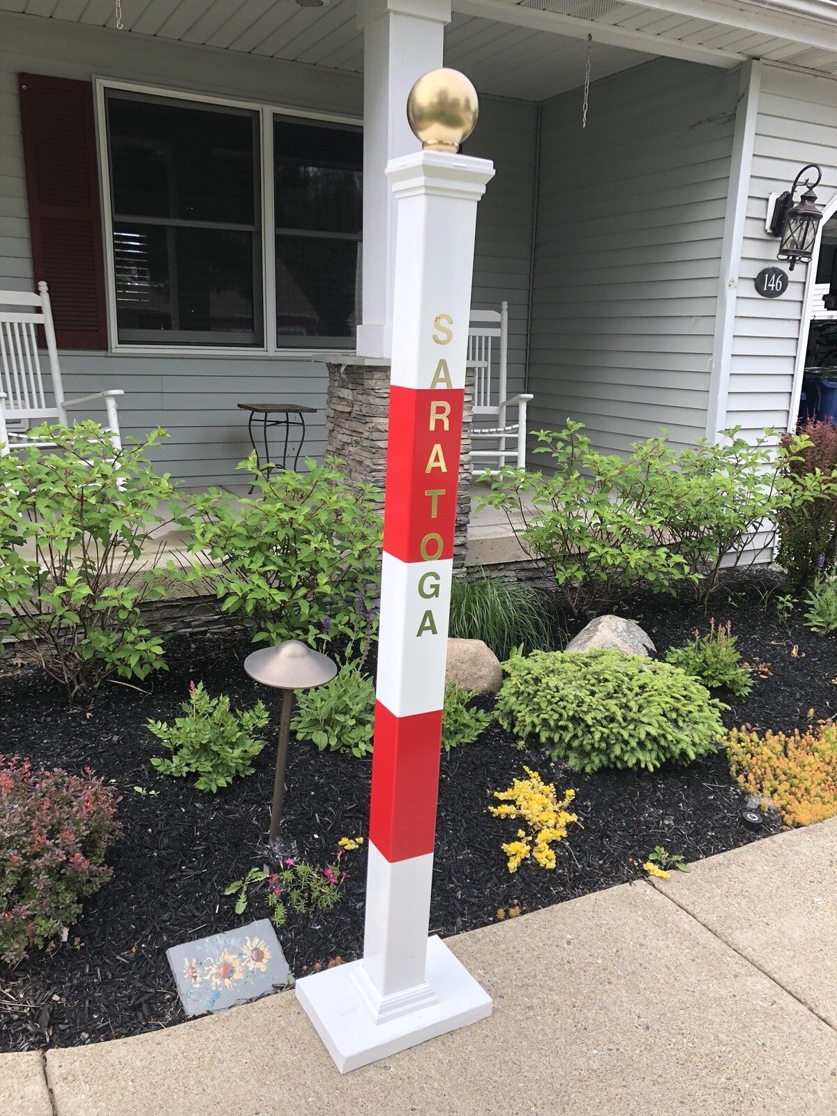 Race Track Finish Line Poles - Saga Collectibles