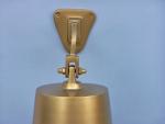 15" Antique Brass Ship's Bell Decor