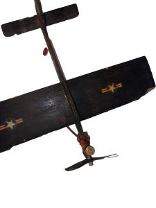 Vintage Gas-Powered Homebuilt Model Airplane Parts