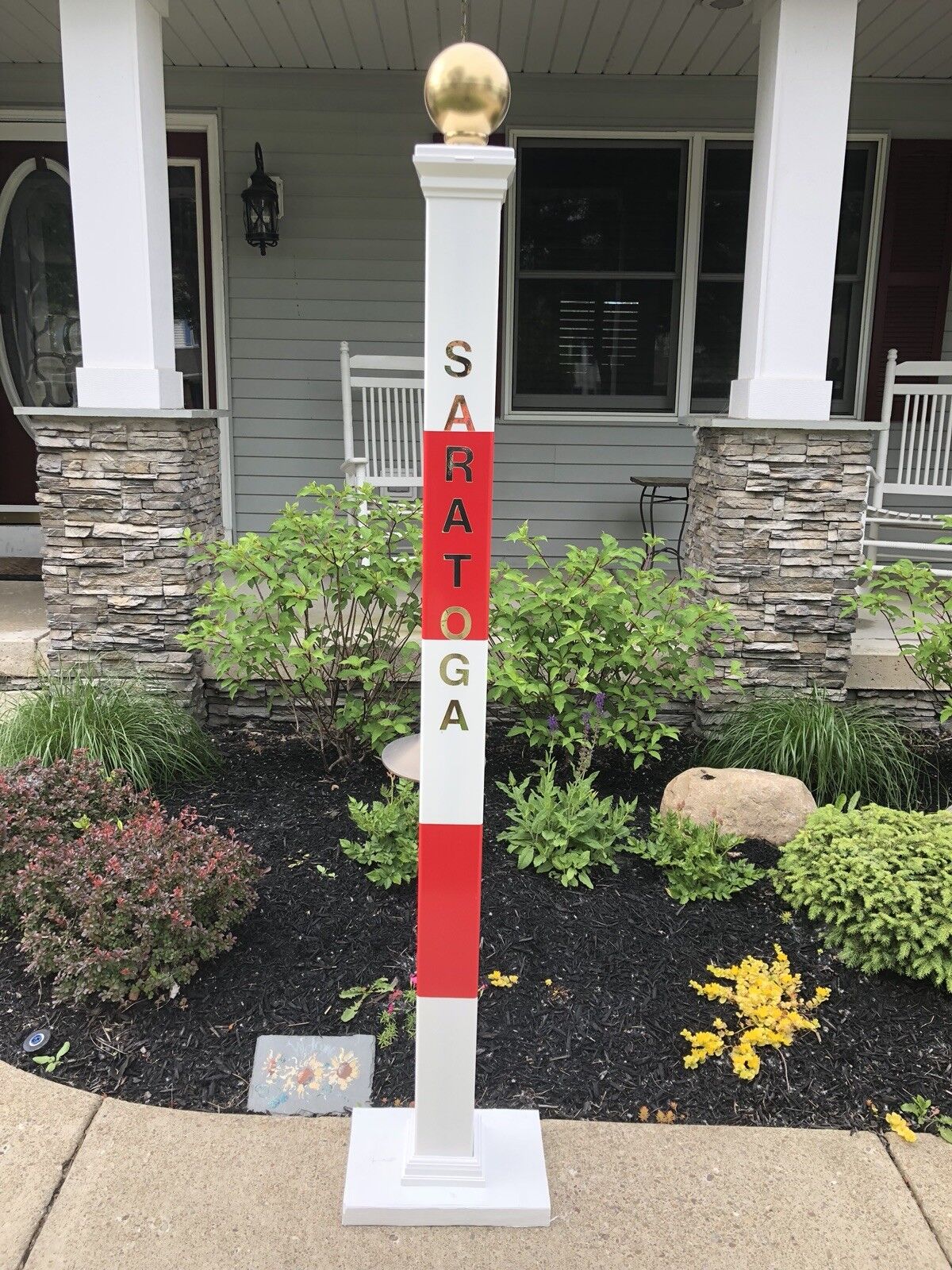 Race Track Finish Line Poles - Saga Collectibles
