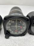 Set of 4 Vintage Airplane Instrument Panel Parts
