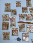 NOS Vintage Model Airplane Parts and Supplies Set