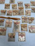 NOS Vintage Model Airplane Parts and Supplies Set