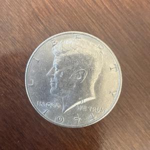 1974 Kennedy Half Dollar Coin - No Mint Mark