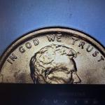 1969 Lincoln Memorial Cent Double Die Reverse