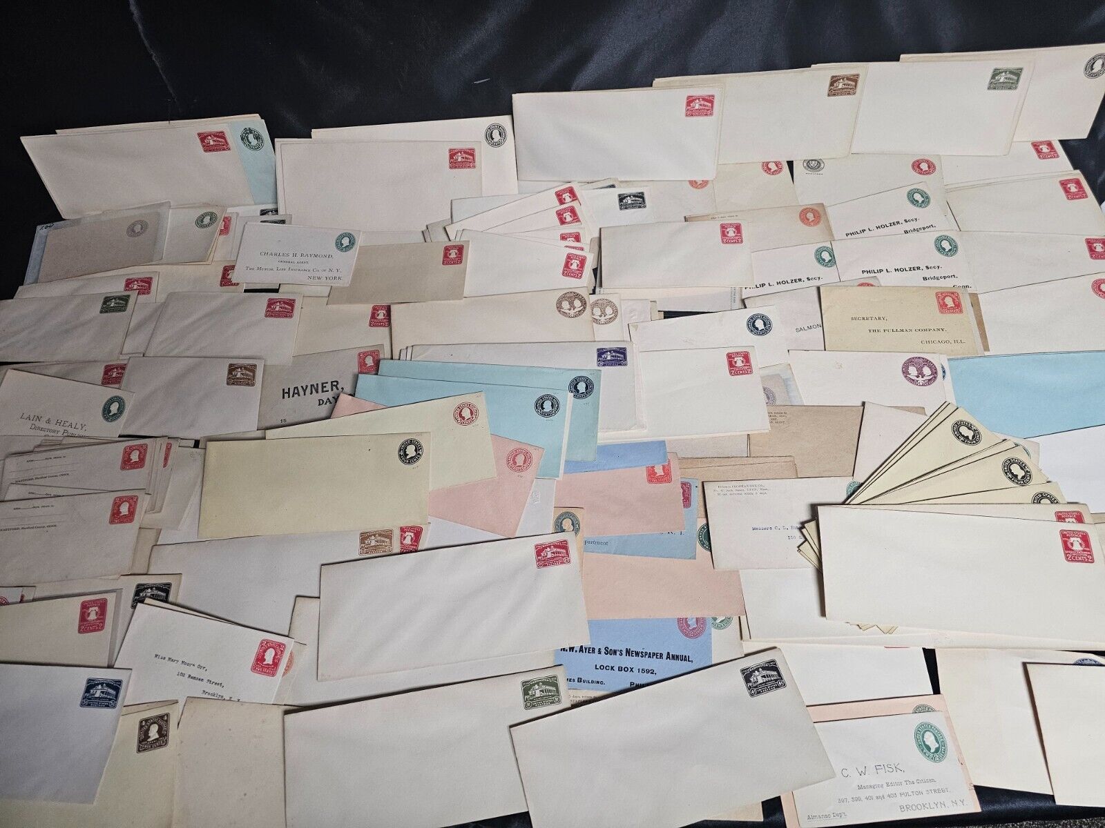 200+ Early Mint Stationery Entires for US Stamps