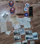 WWII U.S. Military Uniform Patches & Memorabilia Collection