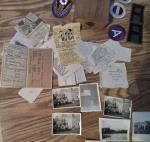 WWII U.S. Military Uniform Patches & Memorabilia Collection
