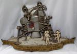 Apollo 11 Moon Landing Astronaut Wall Plaque